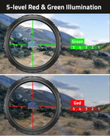 CVLIFE JackalHowl 6-18x50 AO Rifle Scope for Hunting, view 5