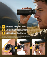 CVLIFE JackalHowl 8x32 Monocular, view 6