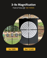 CVLIFE JackalHowl F02 3-9x40 AO Scope, view 3
