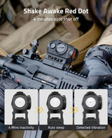 CVLIFE JackalHowl Red Dot Sight 1x20mm 2MOA, view 2