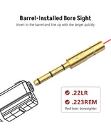 CVLIFE Laser Bore Sight for .22lr and 223/5.56mm, view 5