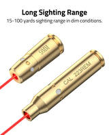 CVLIFE Laser Bore Sights for .223 and 9mm, view 3