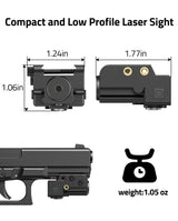 CVLIFE Laser Sight Magnetic USB Rechargeable Red/Green Laser Sight for Pistol, view 5