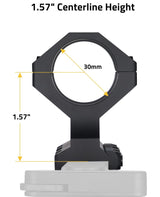 CVLIFE Lightweight Dual Ring Rifle Scope Mount for Picatinny, view 3