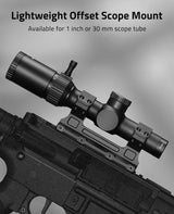 CVLIFE Lightweight Dual Ring Rifle Scope Mount for Picatinny, view 6
