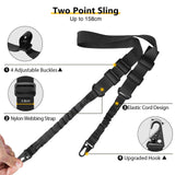 CVLIFE shoulder-mount Bipod Compatible with M-Rail with Two Point shoulder-mount Sling, view 5