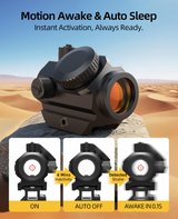 CVLIFE MOA Circle Red Dot Sight - Multi-Reticle, view 4