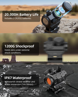 CVLIFE MOA Circle Red Dot Sight - Multi-Reticle, view 5