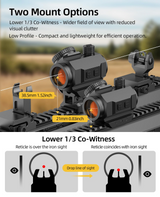 CVLIFE MOA Circle Red Dot Sight - Multi-Reticle, view 6