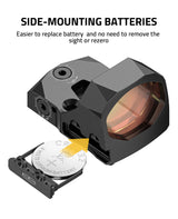 CVLIFE EagleTalon Motion Awake Red Dot Sight Picatinny Rail 3 MOA Dot Sight, view 5