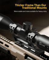 CVLIFE Offset Dual Ring Scope Mount - Picatinny Rails One Pieces, view 6