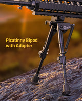 CVLIFE Bipod 6 to 9 inches shoulder-mount Bipod, view 2