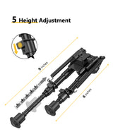 CVLIFE Bipod 6 to 9 inches shoulder-mount Bipod, view 5