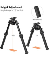 CVLIFE Bipod Compatible with m-rail Bipod, view 4