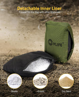 CVLIFE Rear Squeeze Bipod hunting Sand Bags for shoulder-mount, view 4