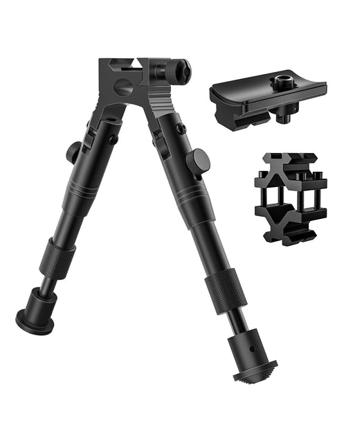 CVLIFE Picatinny Bipod with tube Clamp Adapter