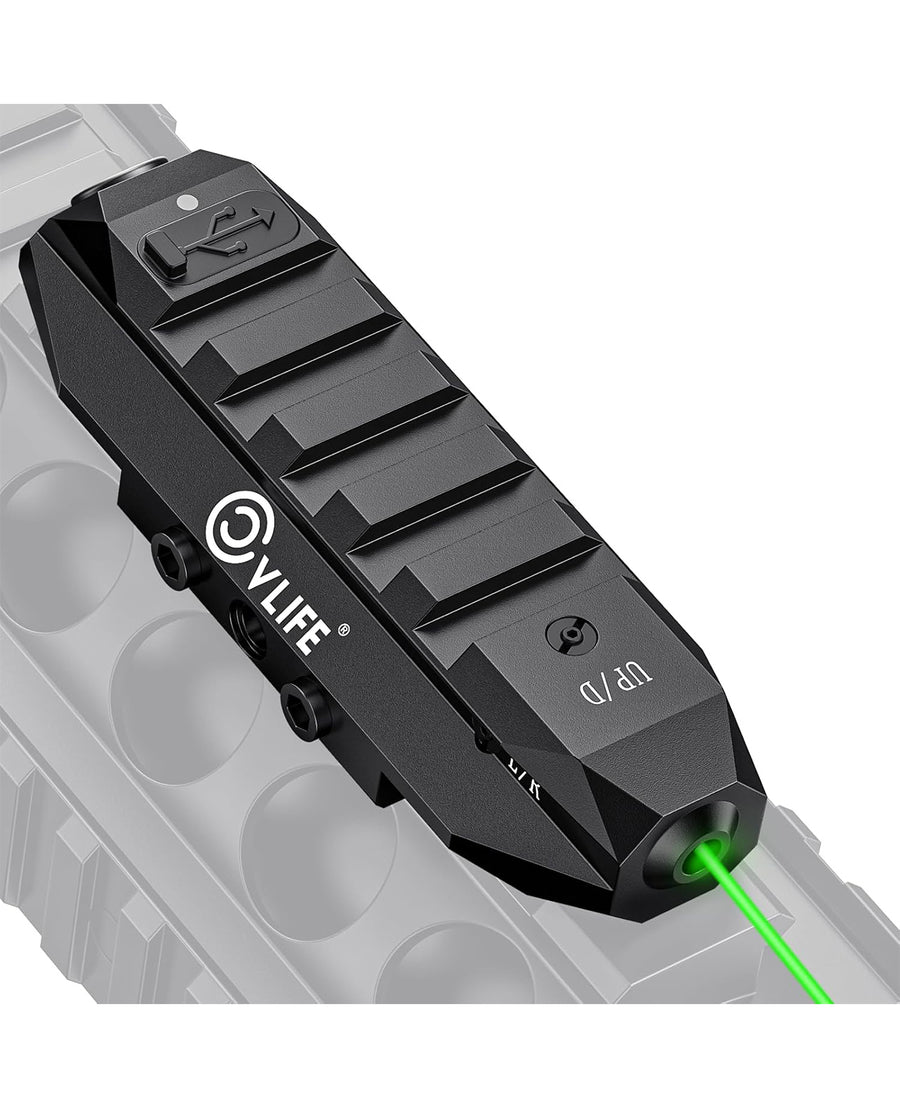 CVLIFE Picatinny Green/Red Laser Sight for Rifle