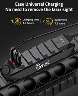 CVLIFE Picatinny Green/Red Laser Sight for Rifle, view 2
