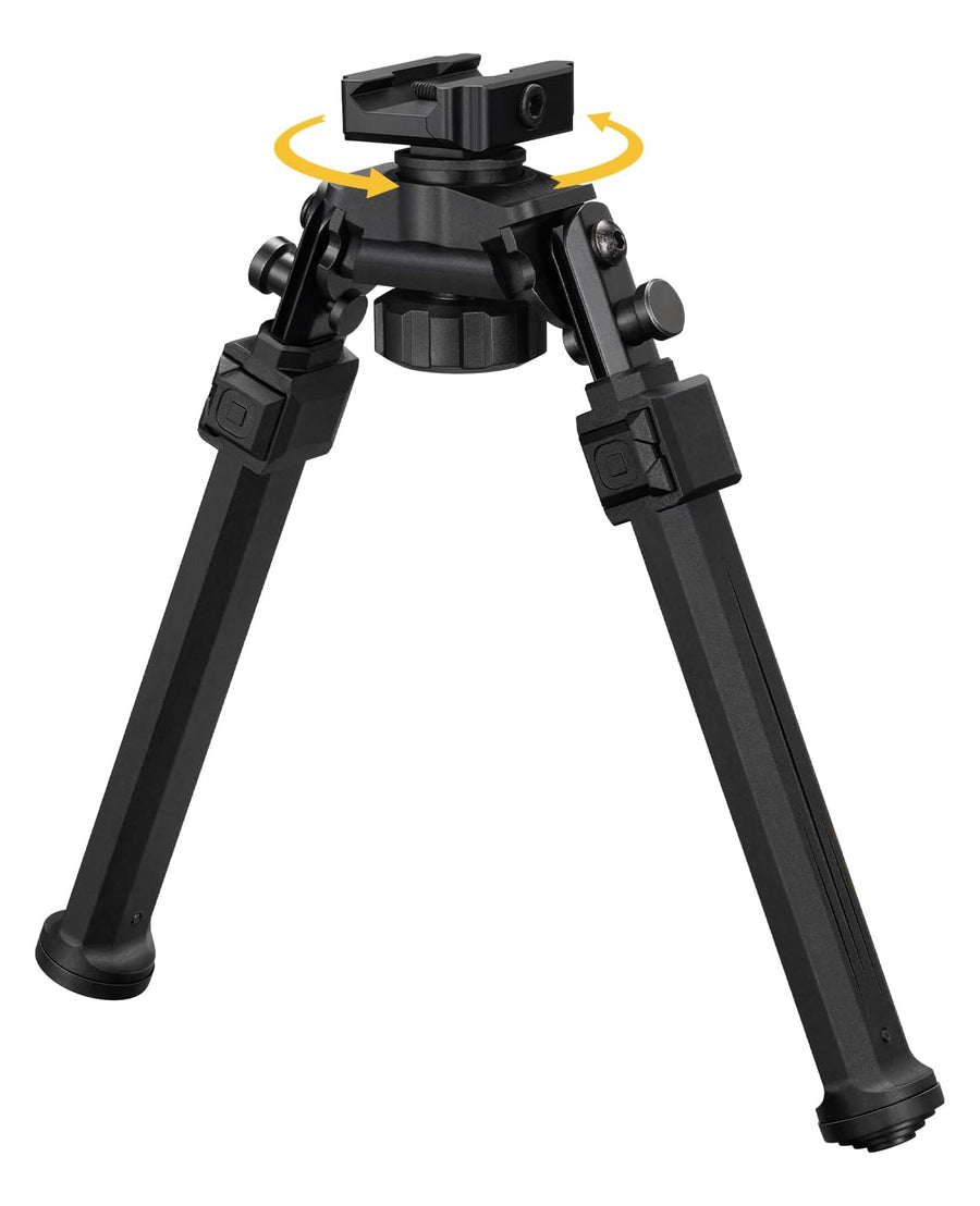 CVLIFE Picatinny shoulder-mount Bipod Adjustable Rotation 360 Degrees