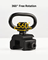 CVLIFE Picatinny Sling Mount 360° Rotation, view 2