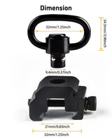CVLIFE Picatinny Sling Mount 360° Rotation, view 3