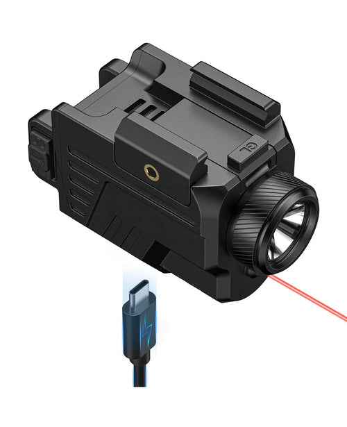 CVLIFE 1000 Lumens Pistol Flashlight with Strobe for Home Defense