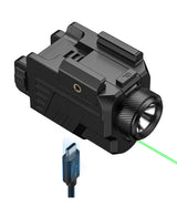 CVLIFE 1000 Lumens Pistol Flashlight with Strobe for Home Defense, view 2