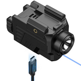 CVLIFE 1000 Lumens Pistol Flashlight with Strobe for Home Defense, view 3