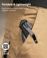 CVLIFE Pocket Knife with 3" Sharp Blade G10 Ergonomic Handle, view 6