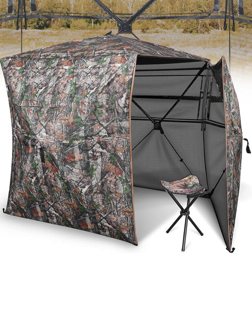 CVLIFE Portable 360 Degree Hunting Blind for Concealed Hunting