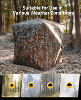 CVLIFE Portable 360 Degree Hunting Blind for Concealed Hunting, view 4