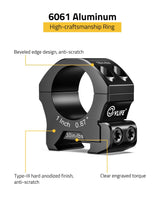 CVLIFE Precision 1 Inch Scope Rings Mount - 2 Pieces, view 3