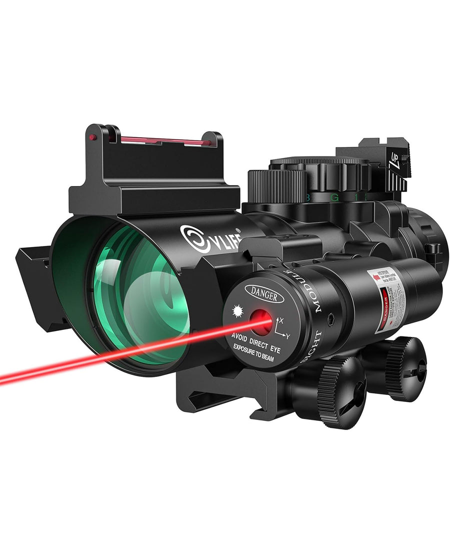 CVLIFE Prism Compact Rifle Scope