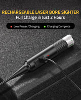 CVLIFE Professional Green/Red Bore Sight Laser, view 3