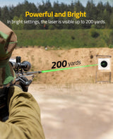 CVLIFE Rechargeable Green/Red Bore Sight Laser Kit, view 5