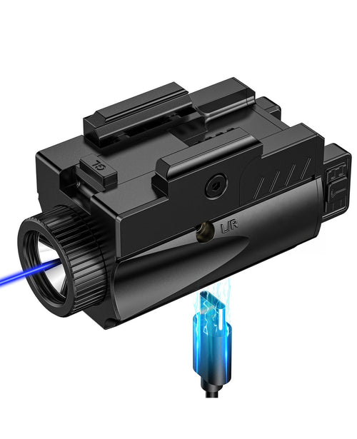 CVLIFE Rechargeable Gun Light with Glock and Picatinny Rail