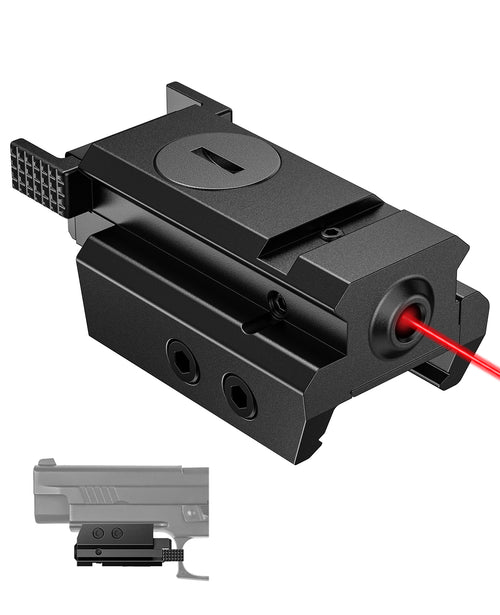 CVLIFE Red Dot Laser Sight 20mm Standard Picatinny Rail for Pistol