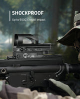 CVLIFE FoxSpook Red & Green 4 Reticles Dot Sight, view 2