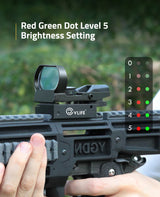 CVLIFE FoxSpook Red Green Dot Sight Scope Dot Sight, view 4