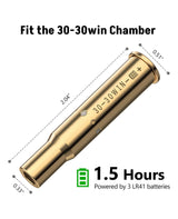 CVLIFE Red Laser Bore Sight 30-30WIN Laser Boresighter with 6pcs Batteries, view 4