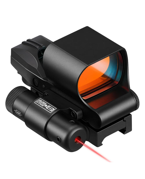 CVLIFE Red Laser Pressure Pad Switch with 4 Reticle Optics