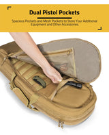 CVLIFE Soft Rifle Case Rifle Bag Sling Backpack for Hunting, view 6