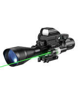 Cvlife EagleFeather Rifle Scope Combo 4-12x50EG Dual Illuminated Optics, view 6