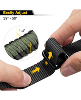 CVLIFE Rifle Sling 550 Paracord Sling 2 Point Sling with Tri-Lock Swivel, view 4