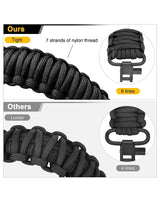 CVLIFE Rifle Sling 550 Paracord Sling 2 Point Sling, view 3