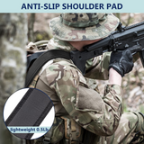 CVLIFE Rifle Sling Wide Anti-Slip Pad with Swivels, view 4