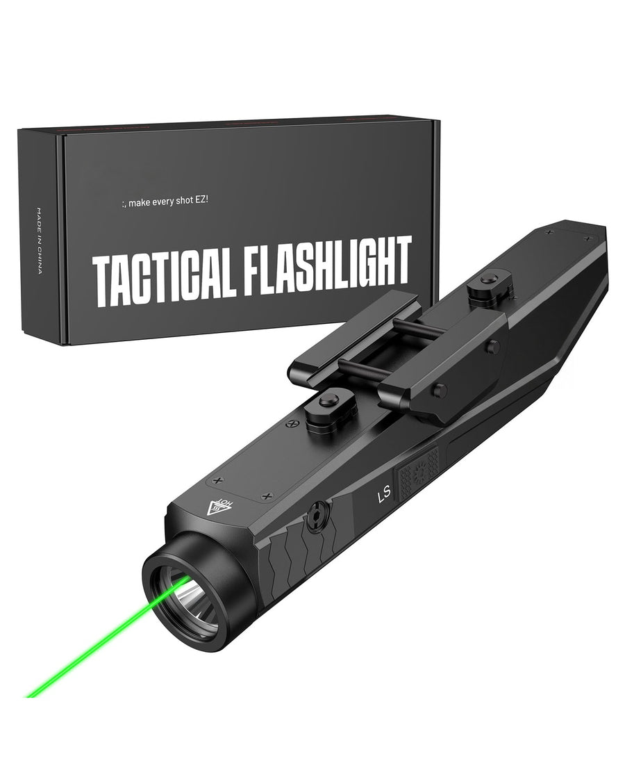 CVLIFE Rifle WeaponLight Laser Light Combo - USB Rechargeable