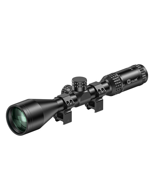 CVLIFE JackalHowl 3-9x50 Scope BDC Reticle with 20mm Rings