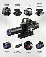 CVLIFE Scope Combo with Dual Illuminated Scope, view 4