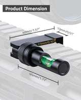 CVLIFE Scope Level Fold Away Scope Leveling Kit, view 6